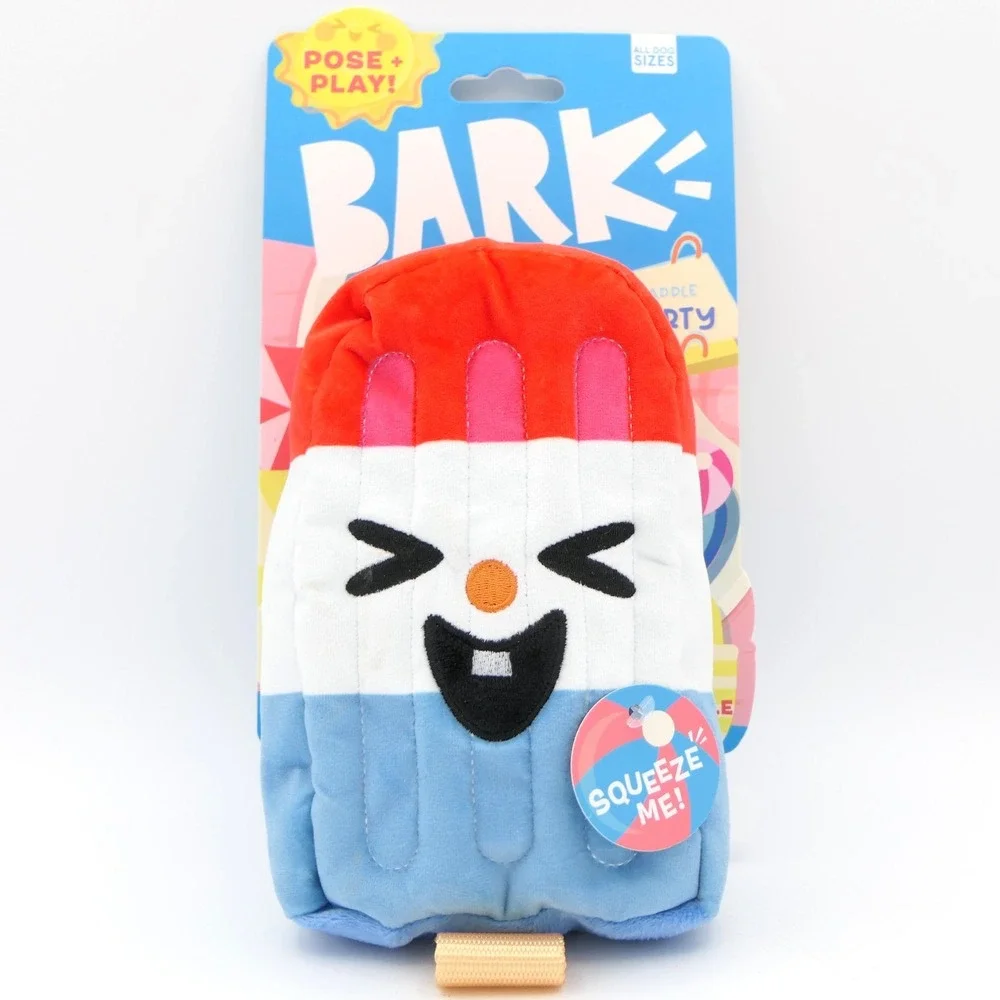 BARK Doggy Paddle Pool Party Rocket Droolsicle Dog Toy 8